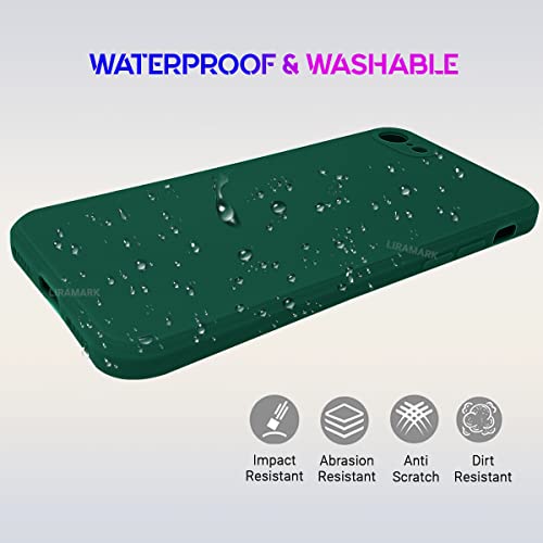 Image of LIRAMARK Silicone Soft Back Cover Case for Apple iPhone 6 / iPhone 6s (Silicone Green)