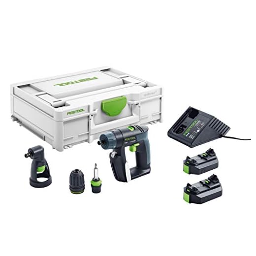 Festool Taladro atornillador a batería CXS 2,6-Set