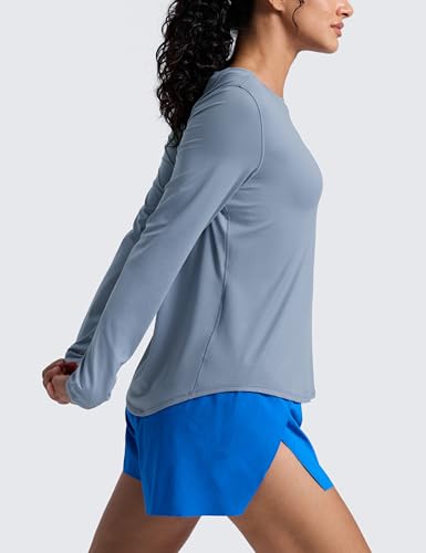 Image of CRZ YOGA Lightweight Crewneck Long Sleeve Top