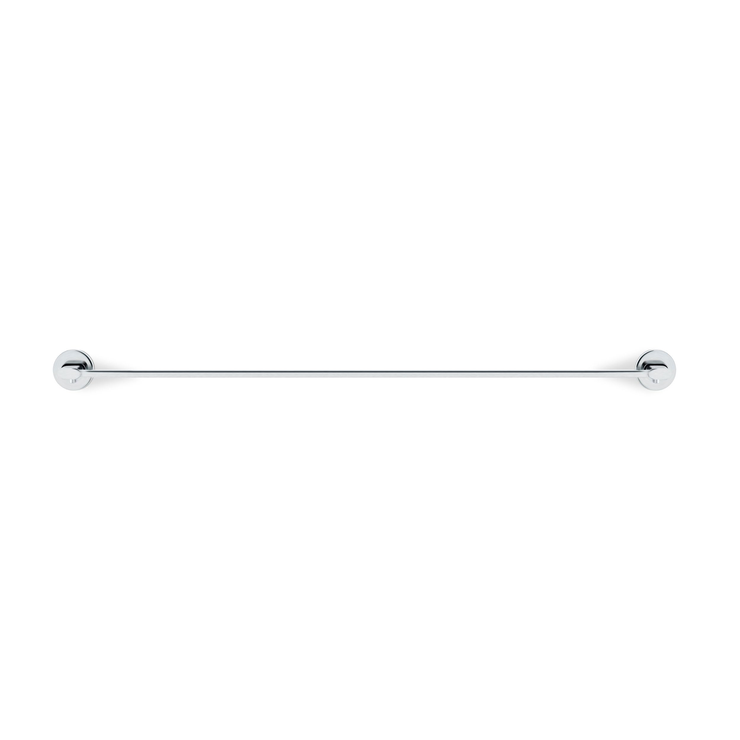 Toallero Blomus AREO de acero inoxidable mate con longitud de 89 cm para baño moderno