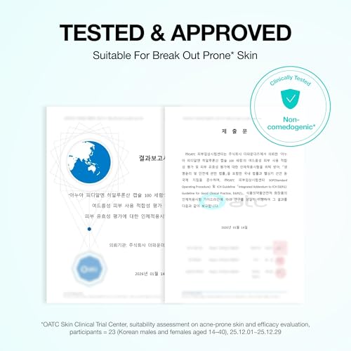 Anua PDRN Hyaluronic Acid Capsule 100 Serum, Radiant Face Serum, Salmon DNA, Hyaluronic Acid, Hydration, Moisture Plumping Effect, Lightweight, Glass Skin, Korean Skincare, 1.01 fl. oz