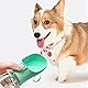 Frasheng Hunde Wasserflasche 550ml,Hunde Trinkflasche für Unterwegs,Tragbare Haustier Wasserflasche Hund Katze Trinkflasche Hundepfeife mitbringen,Haustier Trinknapf Geeignet zum Gehen Reisen Trinken