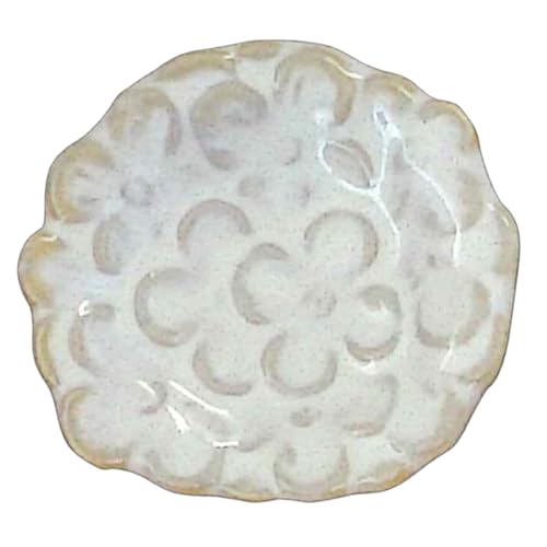 田中箸店 箸置 ブロッサム 美濃焼 ホワイト W47×D45×H14mm No.510705