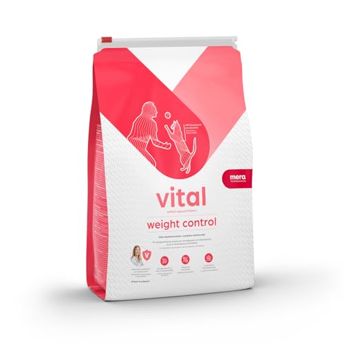 MERA Vital Weight Kontrol Katze (3kg), Diätfutter für ausgewachsene Katzen, wenig Fett, zur Erhaltung des Idealgewichts