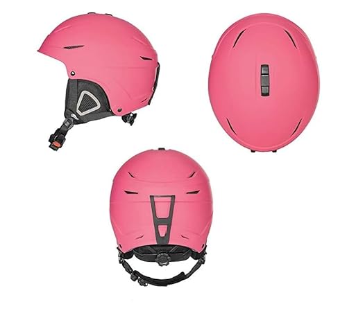 Crivit Skihelm Snowboard Helm Unisex Snowboardhelm Ski Winterhelm NEU OVP Ski Helmet DIN EN 1077/Klasse B (Pink, S/M)