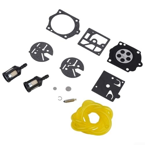 Carburetor Rebuild Kit with Fuel Line Assembly for McCulloch Pro