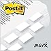 3M Post-It Flags in Dispenser, 1-Inch x 1-3/4-Inch, White, 100 Flags/Pack (680WE2)