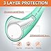 OULEME 75ft Premium RV Water Hose with Storage Bag, 5/8