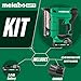 Metabo HPT 18V MultiVolt Cordless Compact Pin Nailer Kit, 23 Gauge Nailer with Power Tool 2.0Ah Lithium Ion Battery, Drives 5/8