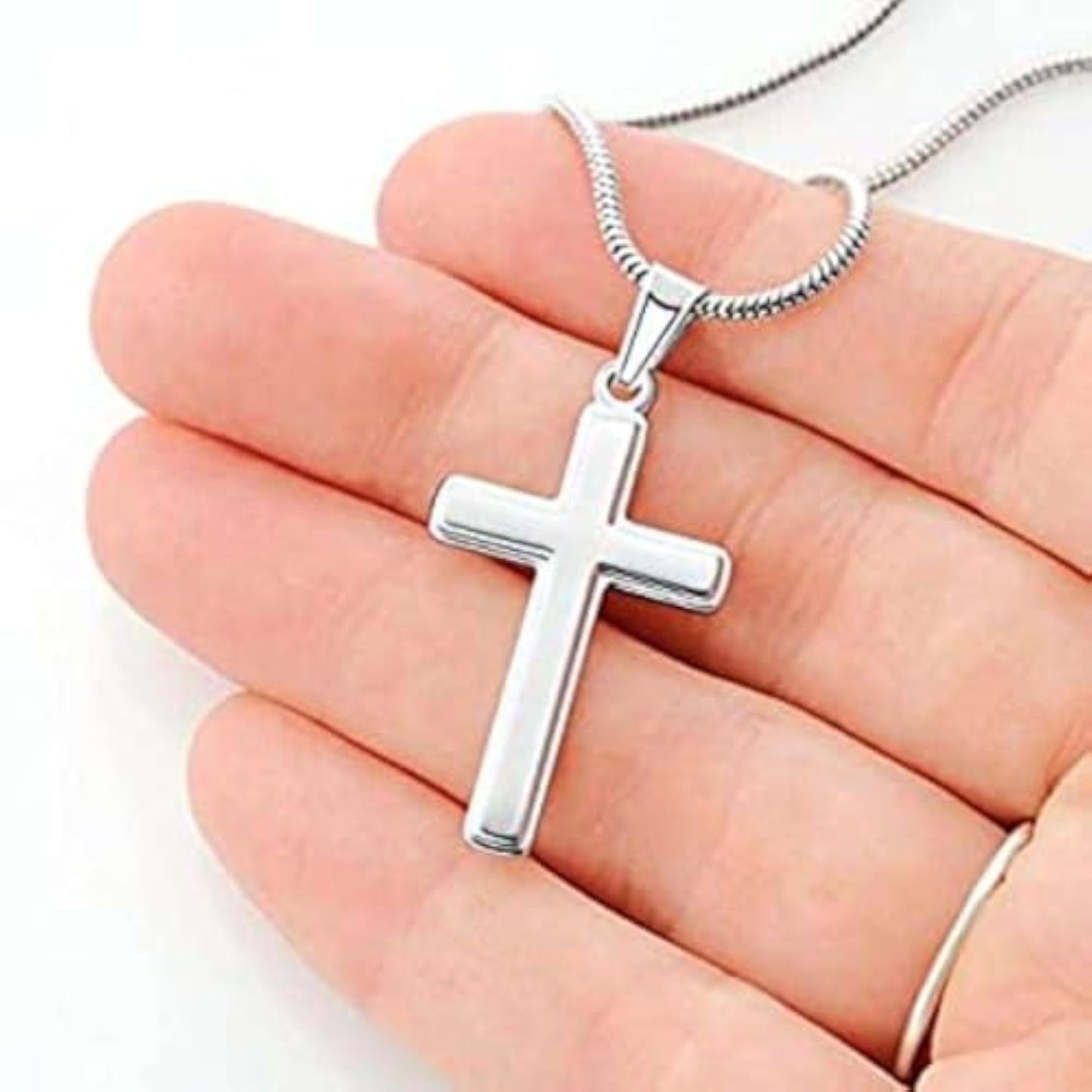 Personalised 925 Sterling Silver Necklace for Boyfriend