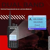 Retevis RT3S Dmr Funkgerät, Amateurfunk Analog und Digital Kombiniert – Ansicht 3