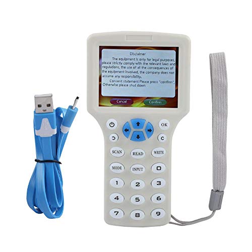 ID/IC Copier 9 Frequency Multifunctional Copy Encrypted NFC Smart Card RFID Copier ID/IC Reader Writer RFID ID Card Reader Access Control Copy Machine