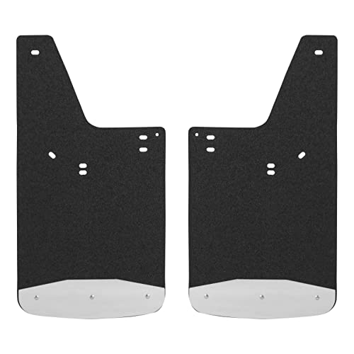 Image of LUVERNE 250423 Front or Rear 12-Inch x 23-Inch Textured Rubber Mud Guards, Select Ford F-150, Lincoln Mark LT, 2 Flaps