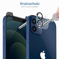 JETech Sichtschutz Schutzfolie für iPhone 12, 2+2 Stück – Ansicht 6