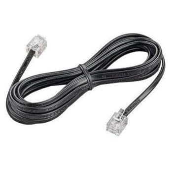 Linketel 2 Meter RJ11 Telephone Modem Line Cable Wire