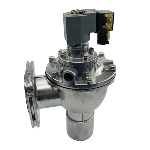 Électrovanne à impulsion CA45FS010-300 angle droit bride pour filtre à manches - 4