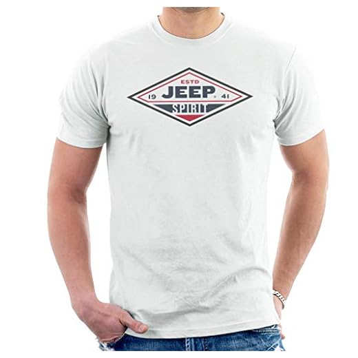 Jeep Estd 1941 Spirit Logo Men's T-Shirt