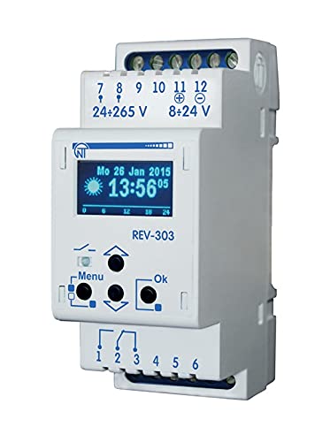 NOVATEK ELECTRO Multifunctional Astronomical Timer REV-303