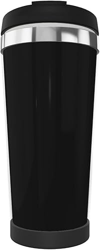 Miniatura 2 de Escudo de armas de Bolivia - Taza de café de acero inoxidable con doble aislamiento al vacío con tapa a prueba de fugas, taza de café para viajes,