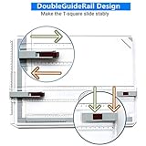 NKFOOPDU A3 Drawing Board 51X37cm Adjustable Angle System Drawing Board Art Craft Table with Parallel Motion Accessories for Students Engineers Artists and Architects - Image 4