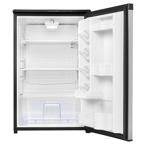 Danby DAR044A4BSLDD 4.4 cu. ft. Compact Fridge in Stainless Steel - Image 3