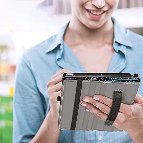 Vori Ipad 9Th/8Th/7Th ​Generation Case (2021/2020/2019 Release, Ipad 10.2 Inch Case), Folio Smart Protective Stand Cover With Auto Wake/Sleep, Pocket And Hand Strap For Ipad 10.2 '', Mandala Galaxy #TOP5