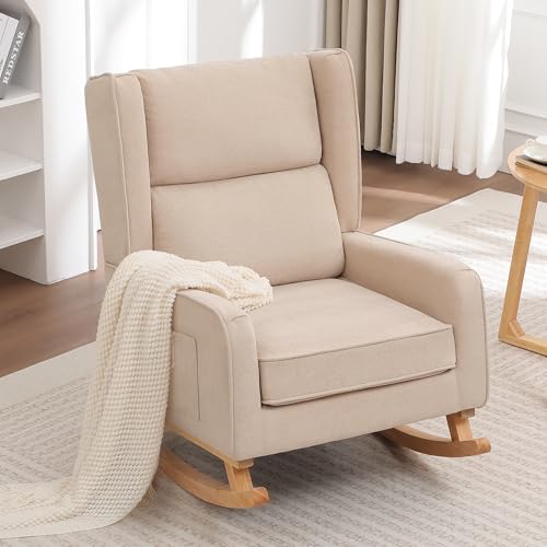 HCHAIRH Nursery Rocking Chairs, Rocking Chair Nursery for Mom Nursery