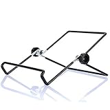 JTRF Easel Adjustable Stand Display Holder,Iron Foldable Desktop Tablet Stand for 9-12.9'Tablets PC,iPad,Kindle Fire,Display Stand Picture Frame Stand for Photos Collection Stand(For 7-8 Inch Tablets)