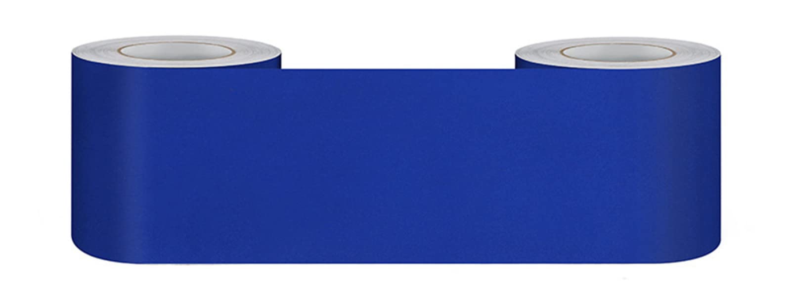 Wallpaper Border Kitchen Vinyl Border Stickersdark Blue Frosted 20cm X 500cm