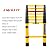 Fiberglass Non Conductive Telescoping Ladder for Electrical Work & Home Attic - 8.5Ft/10.5Ft/12.5Ft/15.5Ft Extension Easy to use and Carry Telescopic ladders (Size : 3.5m/11.5ft) (2m/6.5ft)