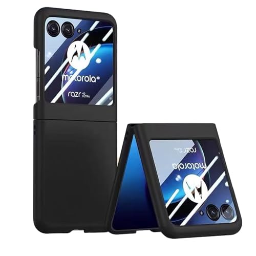 Yienning Moto RAZR Ultra 2026�p�P�[�X �ϏՌ� �ی�J�o�[ �X���� �T�C�v�� �w��h�~ �ϏՌ� �􂦂� PC �n�[�h�P�[�X Motorola Razr Ultra 2026�Ή� �u���b�N