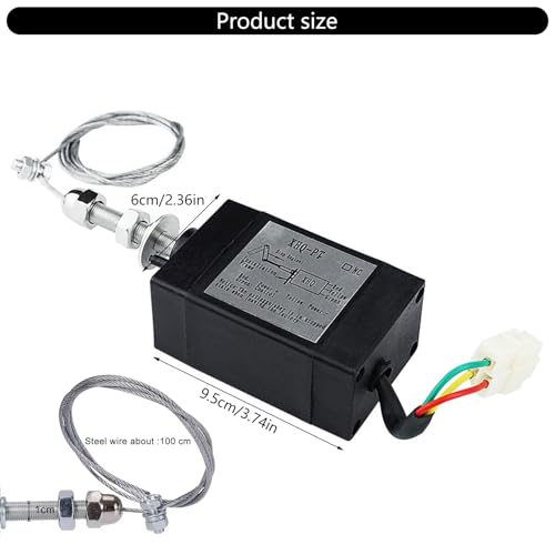 Válvulas de cierre magnético de 12V 24V para apagado de motor de coche 5