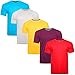 5 Pack Mens T Shirts - Summer Essentials- KM169-2XL - 2XL Multi