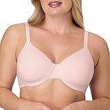 Bali Women's T-Shirt Bra, Cotton Collection Underwire Bra for Women, Full Coverage, Moisture-Wicking