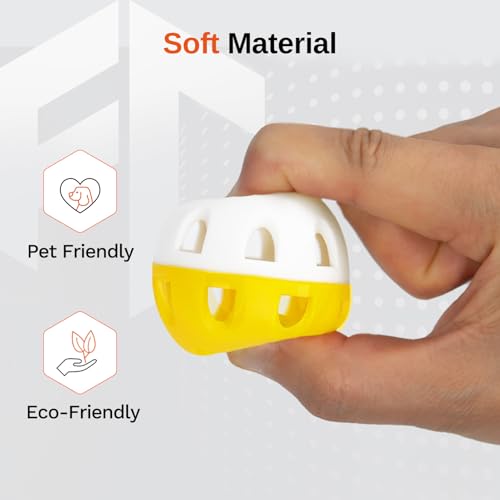 Wear-Resistant Practice Golf Balls (20 Pack), High Visibility for Easy Tracking, Limited-Flight, Golf Balls Design, Indoor & Outdoor - Image 6