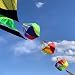 9KM DWLIFE Rainbow Windsock, 62in Outdoor Wind Spinner for Garden Decor, Image 7 9KM DWLIFE Rainbow Windsock, 62in Outdoor Wind Spinner for Garden Decor, Image 7