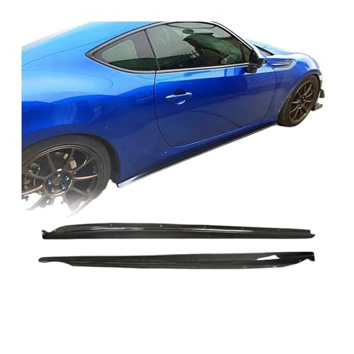 スバルBRZ対応 トヨタ86 GT86 2013-2020 カーボンファイバー レーシングサイドスカート エプロンリップ ボディキット