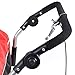 Giantex 2-in-1 Pet Dog Stroller W/Hitch, Suspension, Safety Flag and Reflectors, Dog Bike Trailer, Red