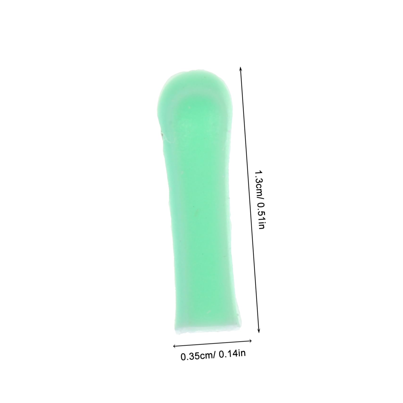 PLAFOPE Visible Ear Spoon Sleeves 15pcs Ear Wax Removal Covers Soft Silicone Easy to Use and Clean