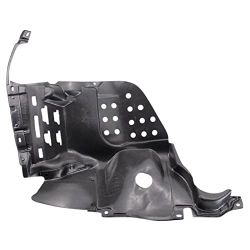 Image of TRQ Front Driver Side Engine Splash Shield Black Compatible with 2005-2007 Ford Escape FO1250140