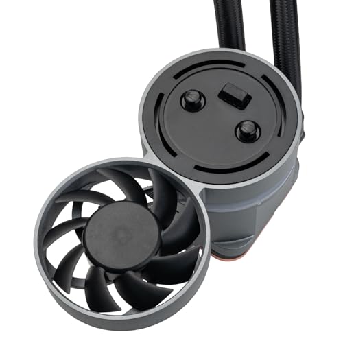 Image of SilverStone Technology IMF70-BC 70mm Industrial-Grade Upgrade Fan Kit for IceMyst Series & Hailstone Series All-in-One Liquid Coolers, SST-IMF70-BC