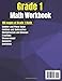 1st Grade Math Workbook: Addition and Subtraction Practice Book | Ages 6-7 | Homeschooling Materials | Digits 0-10 | Grade 1, Number Bonds, Drills, ... and Time, Practice Questions, Activity Book |