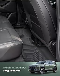 Tapiserie de sol pour Chevy Equinox 2025 2026 Essence | Ensemble pour tout temps | Tapis de sol avant et arrière, garniture de coffre pour GMC Terrain | Accessoires intérieurs pour Equinox LT | RS |