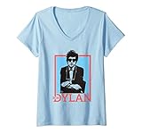 amazon bob dylan t shirt leichtes, klassisch geschnittenes T-Shirt, doppelt genähte Ärmel und Saumabschluss