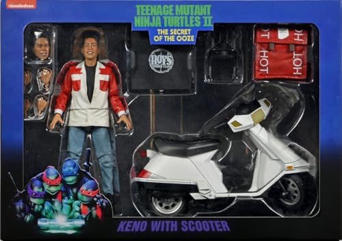 NECA - Teenage Mutant Ninja Turtles 2: Secret of the Ooze – Keno with Scooter