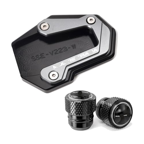 Extension de béquille latérale pour stationner votre Multistrada en roadtrip