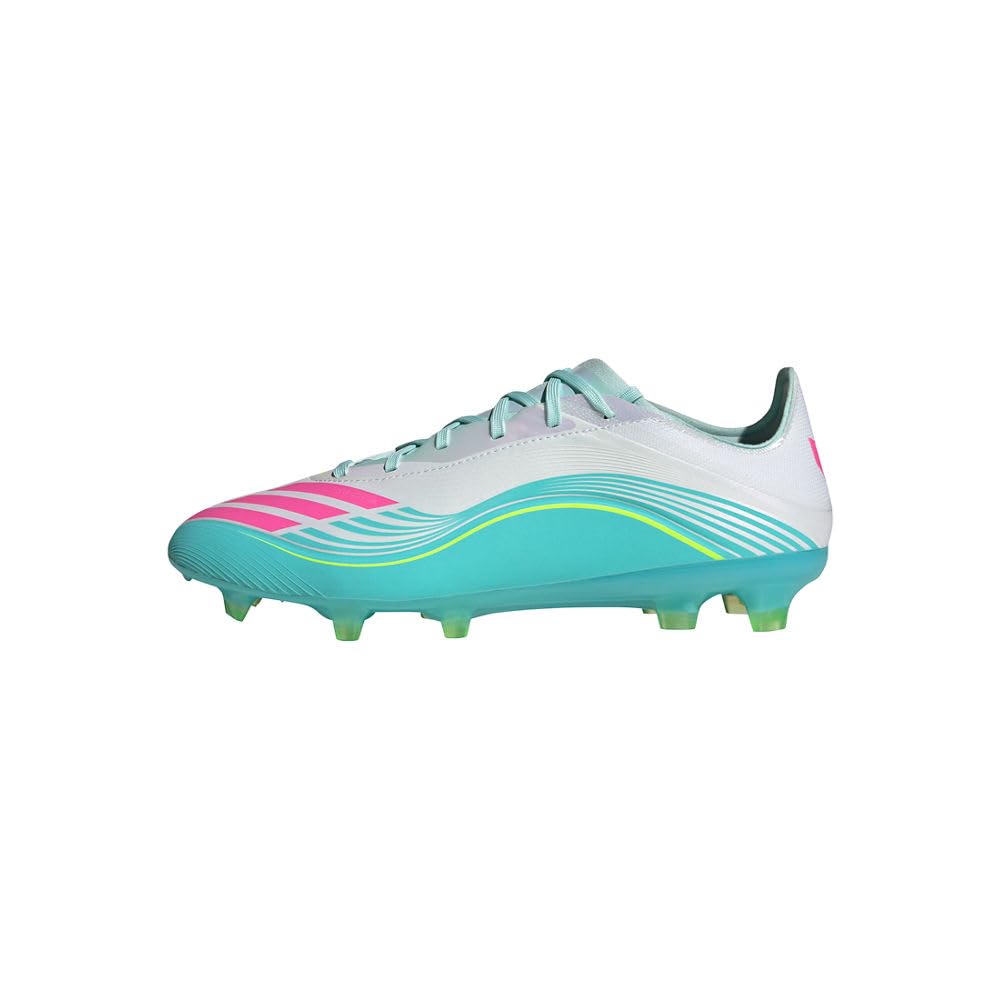 Mens F50 Messi Pro Firm Ground Soccer Cleats - White