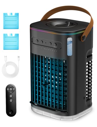 3-in-1 Portable Air Conditioner with Ice Packs & Remote