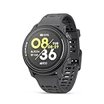 COROS PACE 3 Sportuhr GPS, leicht und komfortabel, 17 Tage Batterielaufzeit, Dual-Frequency GPS laufuhr, Herzfrequenz, Navigation, Schlaftracking, Laufen, Radfahren und Skifahren (Schwarz Silikon)