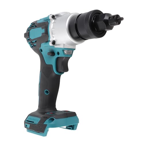 Aumotop Elektrischer Nietmutternmaschinensatz mit Mehreren Entlüftungsöffnungen und LED-Licht für Präzises Nieten, Perfekt für Autoreparaturen und Metallbearbeitung (Set B)